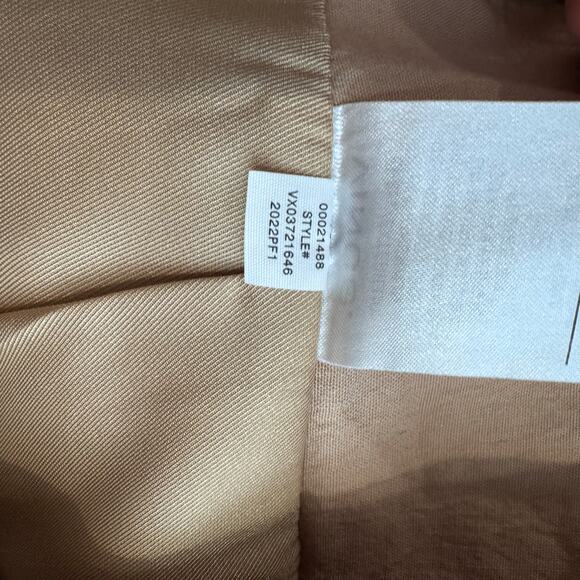 Vince Pleated A Line Flowy Linen Shorts - Picture 6 of 6